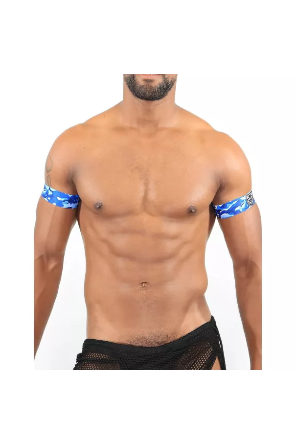 Biceps Band Blue Camo - TOF-PARIS.com
