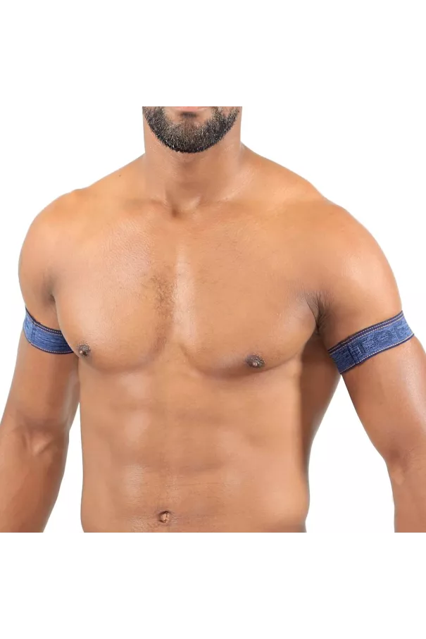 Biceps Bands Blue Jeans - TOF-PARIS.com