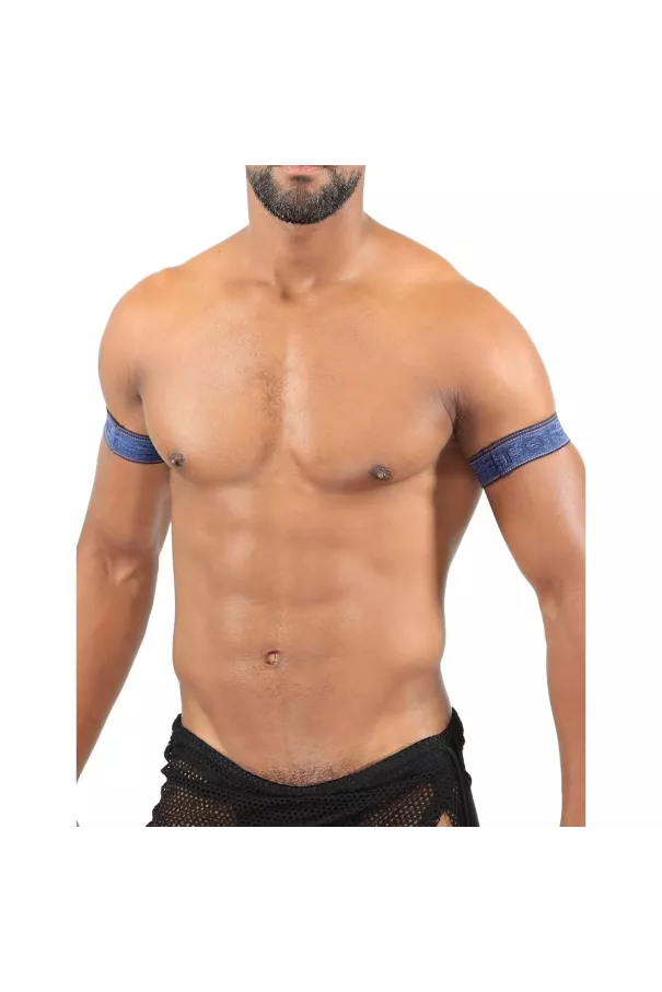 Biceps Bands Blue Jeans - TOF-PARIS.com