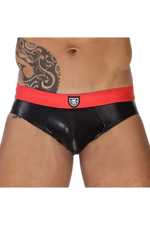 Fetish Brief Black/Red