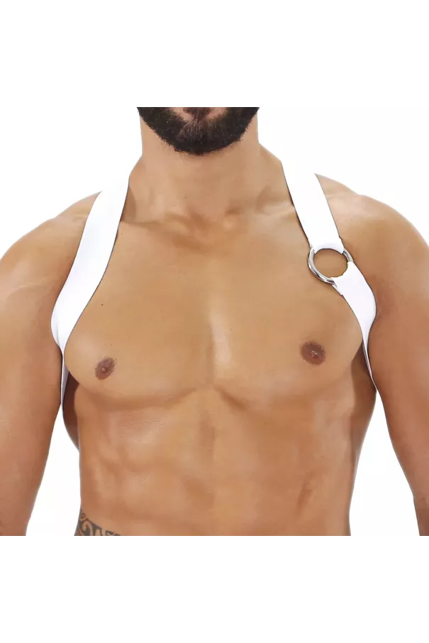 Party Boy Elastic Harness White