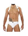 Party Boy Elastic Harness White