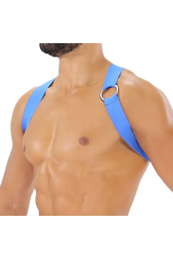 Party Boy Elastic Harness Blue