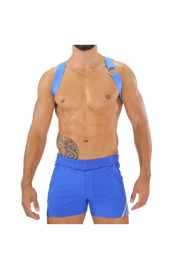 Party Boy Elastic Harness Blue