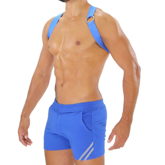 Party Boy Elastic Harness Blue