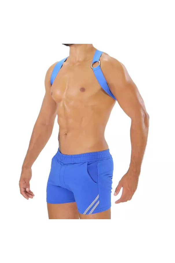 Party Boy Elastic Harness Blue