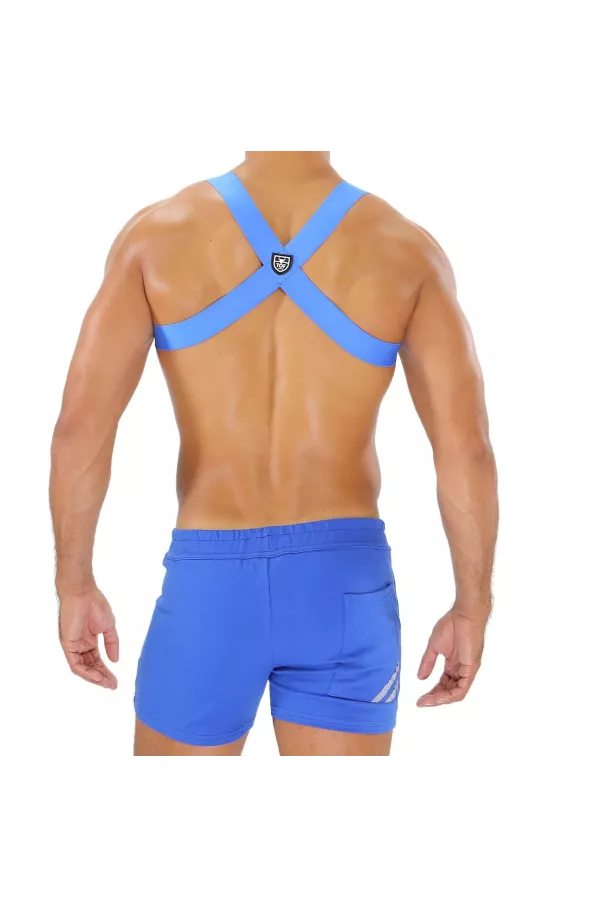 Party Boy Elastic Harness Blue