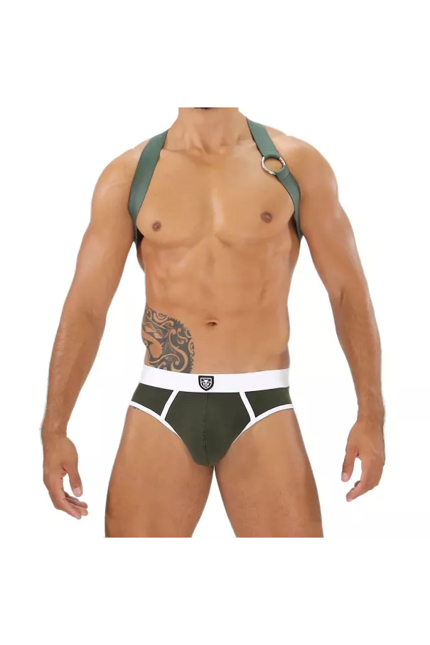 Party Boy Elastic Harness Khaki