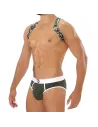 Party Boy Elastic Harness Khaki Camo