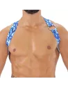 Party Boy Elastic Harness Blue Camo