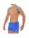 Party Boy Elastic Harness Blue Camo