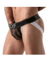 Mesh Jock Black-white