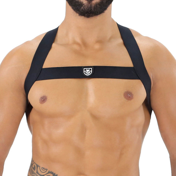 Fetish Elastic Harness Black