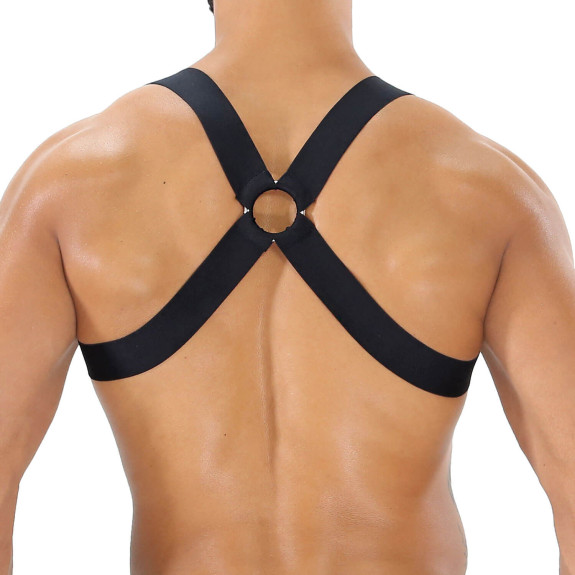 Fetish Elastic Harness Black