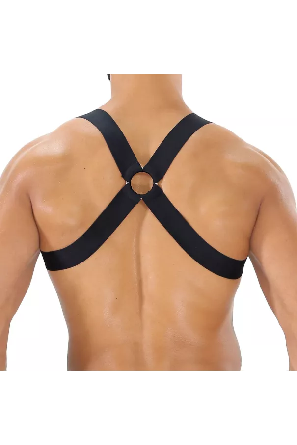Fetish Elastic Harness Black