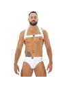 harness white and brief white