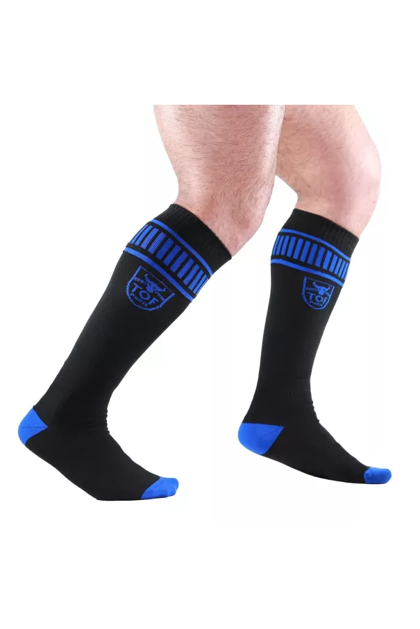 Footish Sexy Men's Socks Blue – Fetish Style & TOF Comfort