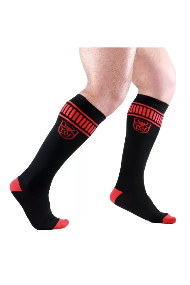 Footish Sexy Men's Socks Red – Fetish Style & TOF Comfort