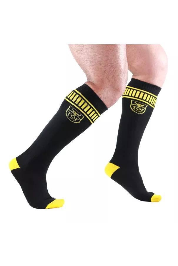 Footish Sexy Men's Socks Yellow – Fetish Style & TOF Comfort