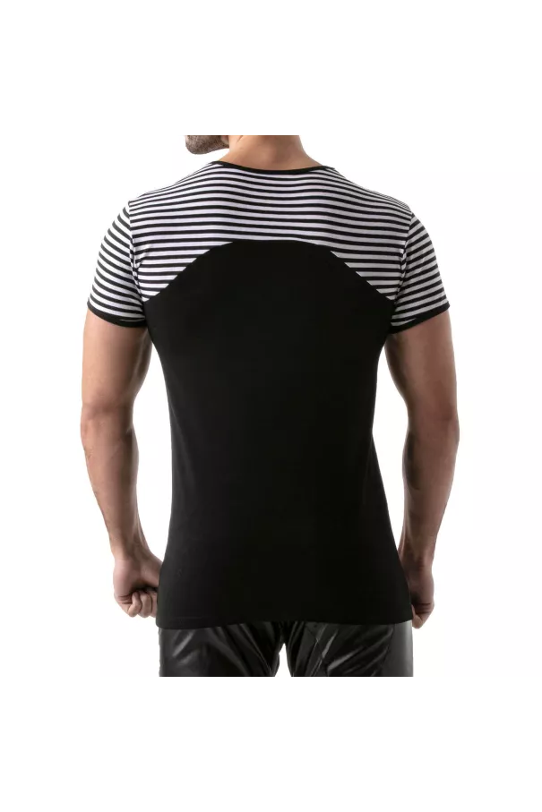 Stripes t-shirt Black-black