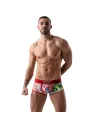 Tie Dye XL Push-up Trunks Red