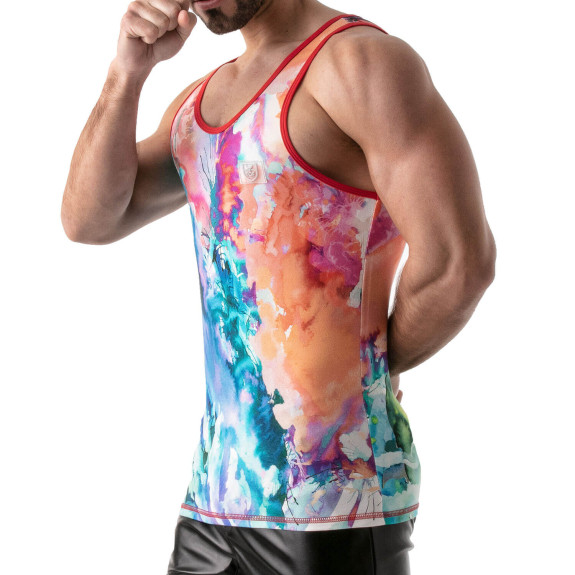 Tie Dye Tank top Red