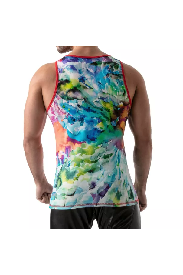 Tie Dye Tank top Red