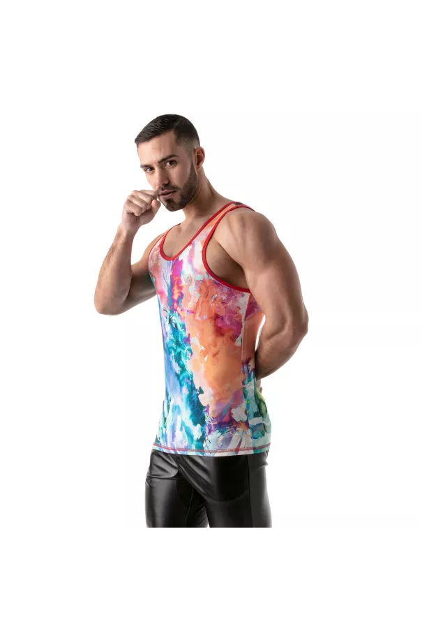 Tie Dye Tank top Red
