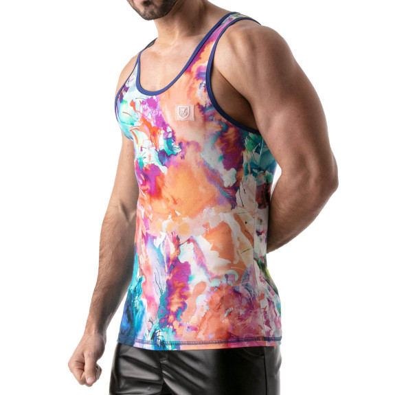 Tie Dye Tank top Blue