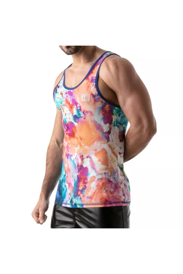 Tie Dye Tank top Blue