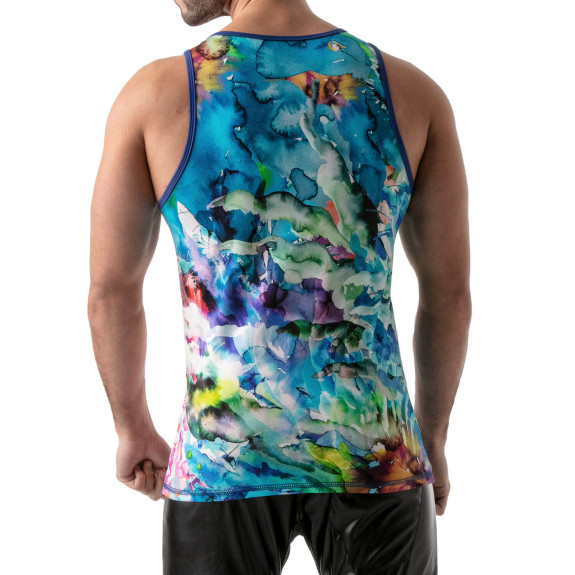 Tie Dye Tank top Blue