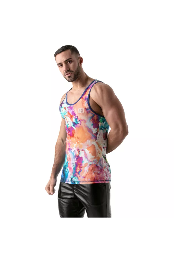 Tie Dye Tank top Blue