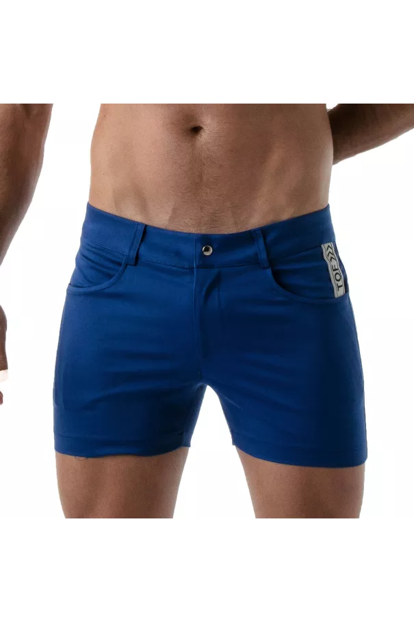 Mid-Thigh Shorts Royal Blue