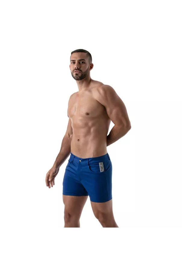 Mid-Thigh Shorts Royal Blue