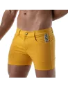 Mid-Thigh Shorts Yellow