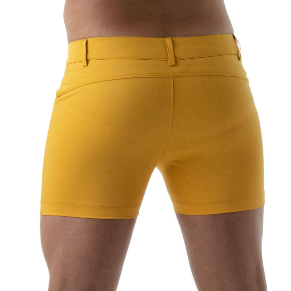 Mid-Thigh Shorts Yellow