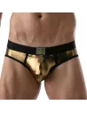 Metal Briefs Golden