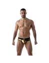Metal Briefs Golden