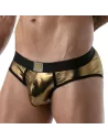 Metal Briefs Golden