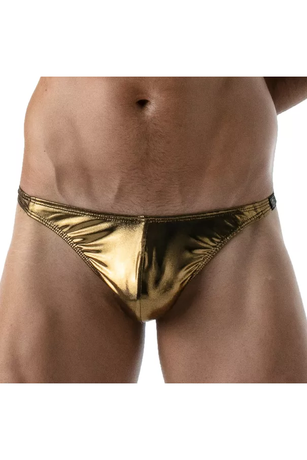 Metal Thong Golden