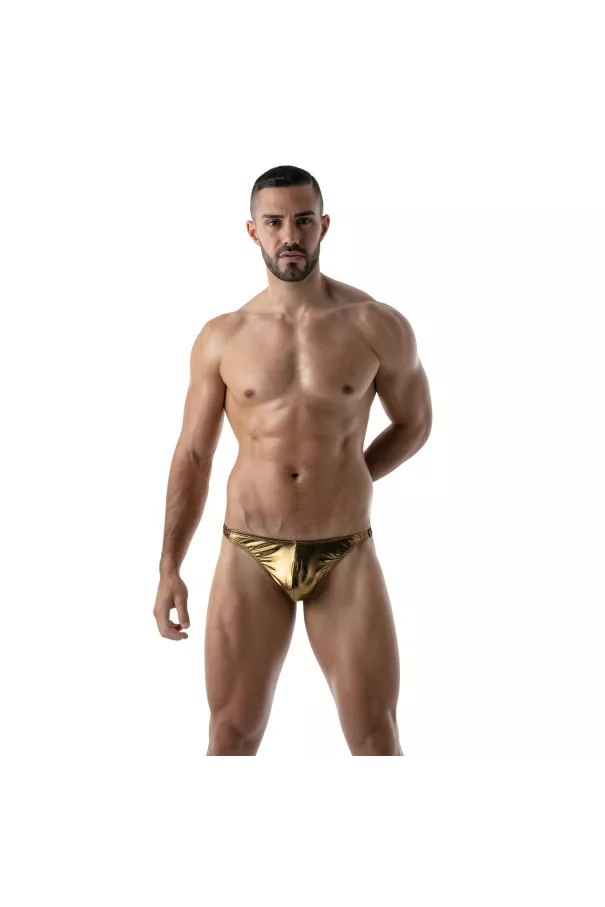 Metal Thong Golden