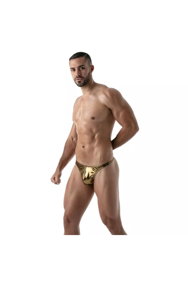 Metal Thong Golden