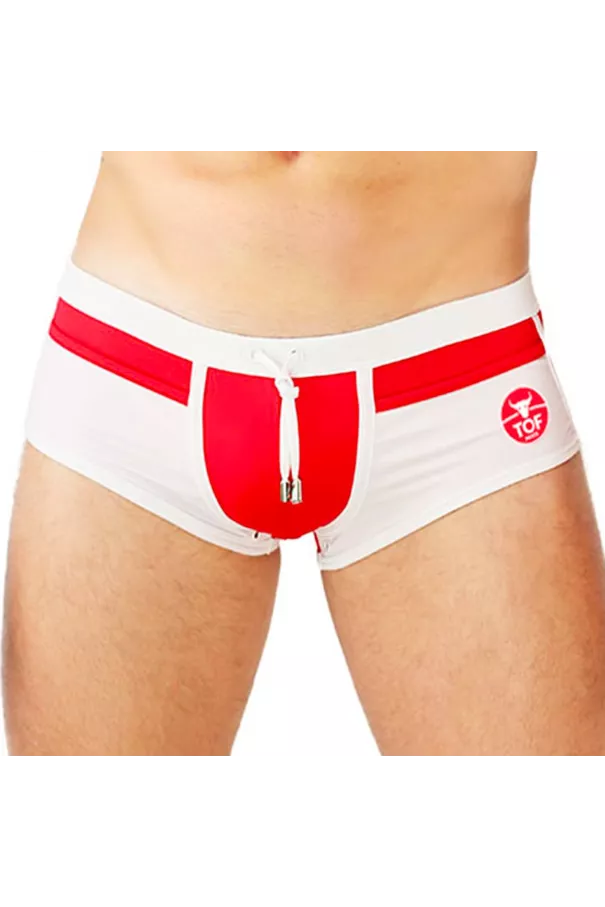 Sidney swim short Red - TOF-PARIS.com