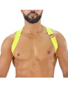 Party Boy Elastic Harness Neon Yellow