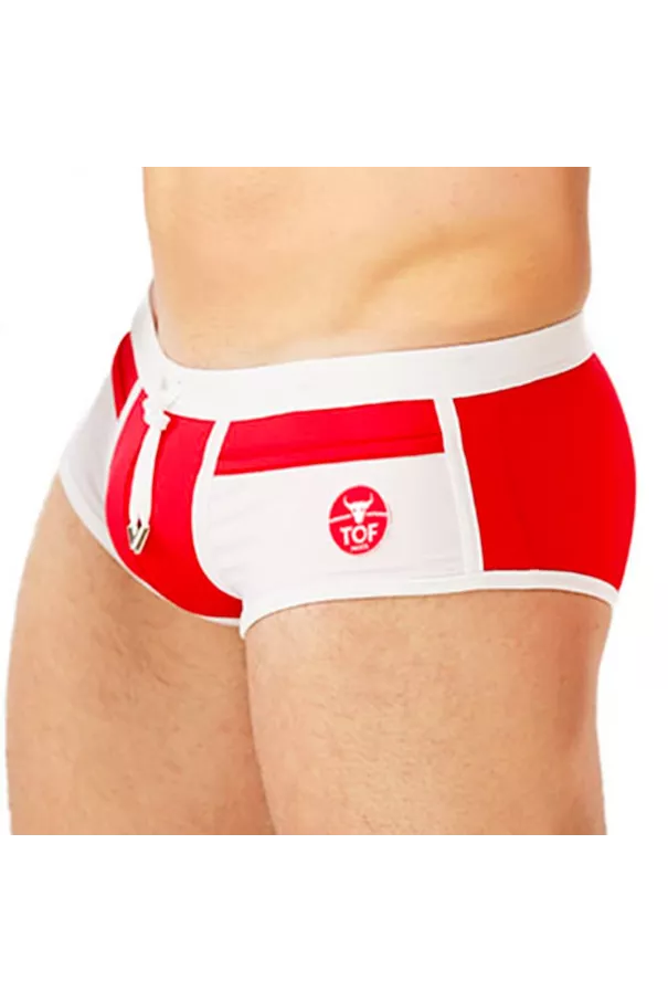 Sidney swim short Red - TOF-PARIS.com