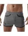 CAMO GYM SHORTS GREY