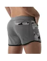 CAMO GYM SHORTS GREY