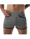 CAMO GYM SHORTS GREY