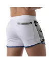 CAMO GYM SHORT WHITE