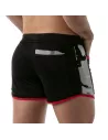 CAMO GYM SHORTS BLACK